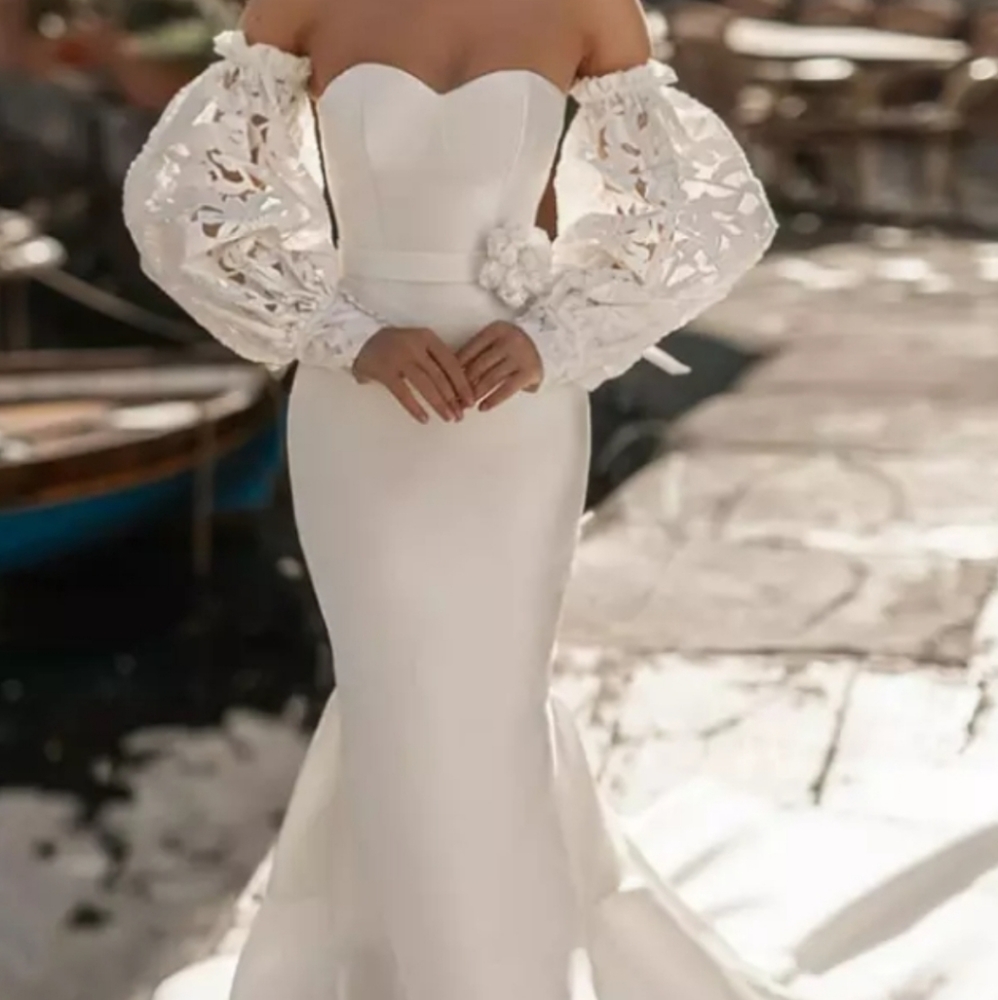 Beautiful wedding dress